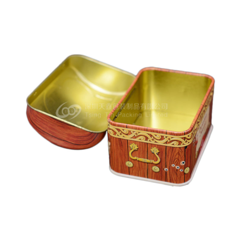 復(fù)古定制茶葉鐵盒