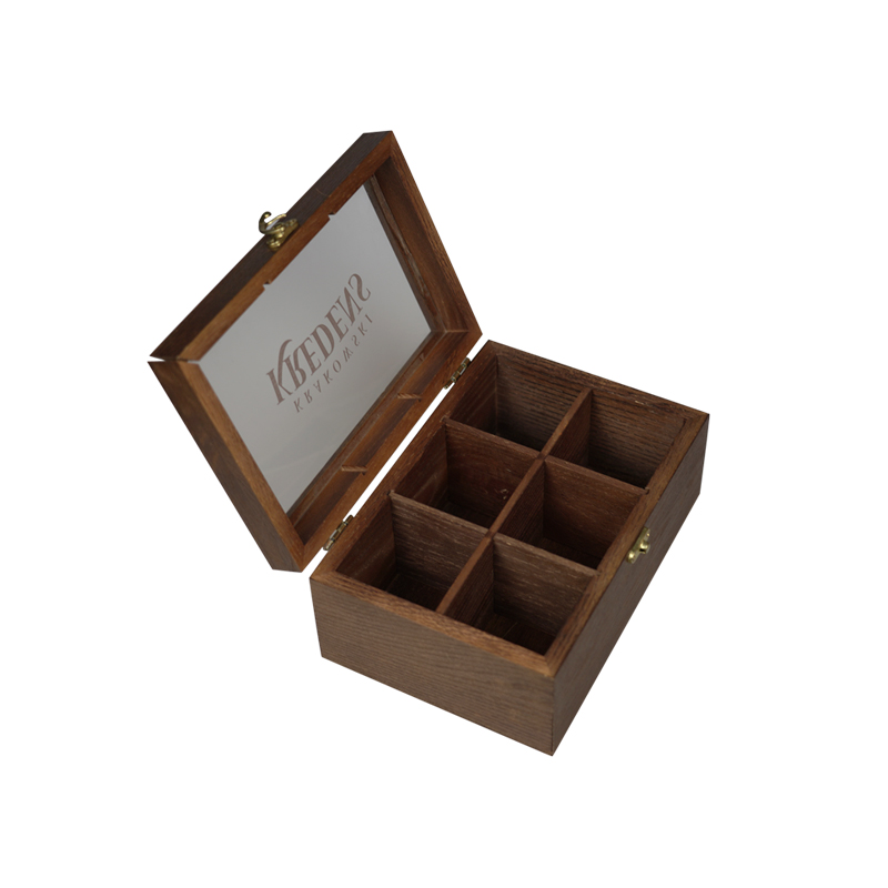 透明開(kāi)窗分隔木盒