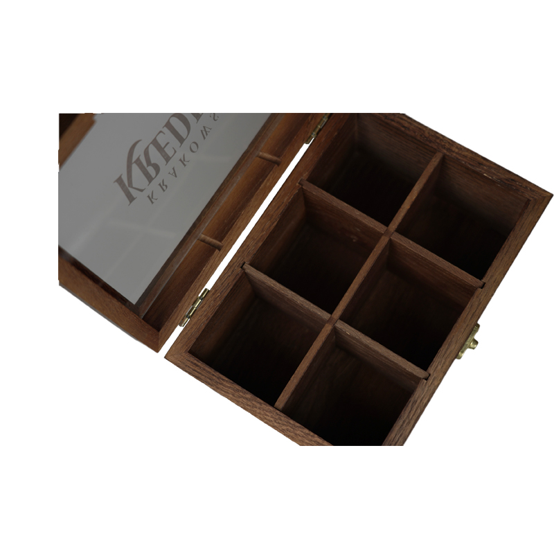 透明開(kāi)窗分隔木盒